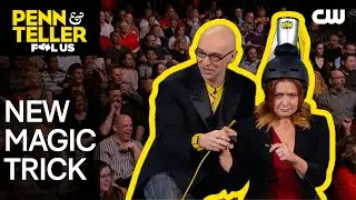 Magician Performs Card Magic Trick with Crossbow | Penn & Teller: Fool Us | The CW