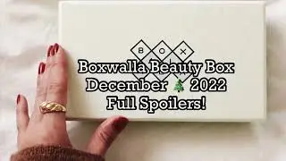 Boxwalla Beauty Box December 🎄 2022 Full Spoilers! Siam Seas! | BeautyAmaB