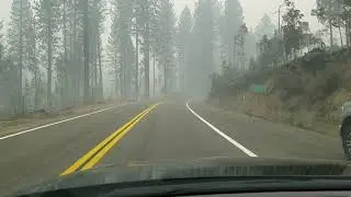 Oct 21 - Driving tour of California State Route 168 West of Shaver Lake