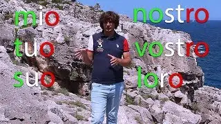 Местоимения принадлежности в итальянском языке 🇮🇹 | Pronomi possessivi — просто и понятно | itaMedia