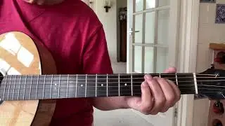 Political lies Robin Williamson guitar lesson from the Iron Stone album on ECM