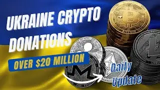 Ukraine gets crypto donation totaling over $20 Million