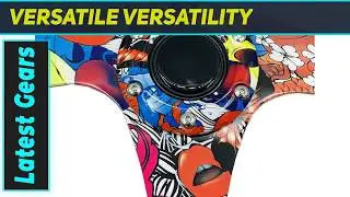 Spaorcco 320mm Acrylic Graffiti Steering Wheel: Bold Style, Sharp Control!