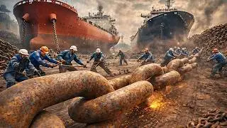 COMO S&Atilde;O FEITAS AS CORRENTES GIGANTES DE NAVIOS PROCESSO INDUSTRIAL