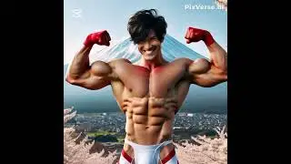 Men of the World #ai #aiart #bts #muscle #abs #japan #flag #art #edit #male #tights #red #midjourney