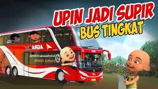 Upin ipin jadi Supir Bis Tingkat , ipin senang ! GTA Lucu