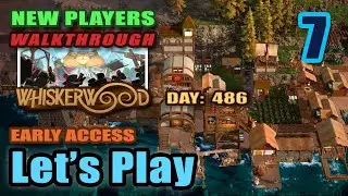 Whiskerwood - New Content Update - Day 486 Reached - Survival City Builder - Full Gameplay