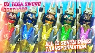10 Sentai Rings: Unleashing Gozyuger | Stunning Transformation Sounds and Lights FX ナンバーワン戦隊ゴジュウジャー