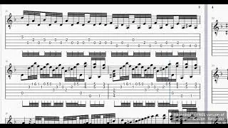 Toccata and Fugue in D Minor - sheetmusic for guitar - Johann Sebastian Bach