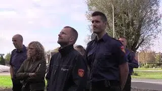 De nieuwe brandweerkazerne in Makkum is geopend
