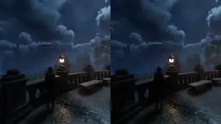 Hogwarts Legacy: Hogsmeade Walk | 4K 3D SBS (Stereoscopic) - Virtual Cinema Experience
