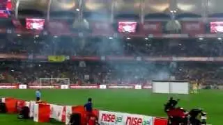 Final Moment of ISL 2014 Atletico de Kolkata win ISL final with Mohammed Rafique's Goal with Header
