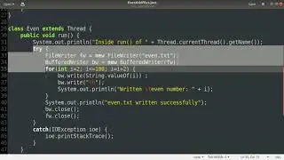Multi threading example | Module 4 | Java Programming | IT Minor | Malayalam