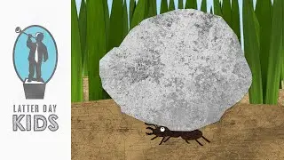 A Formiga e a Pedra Muito Grande | Li&ccedil;&atilde;o Animada de Escrituras para Crian&ccedil;as