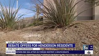 Henderson offering rebates for residents converting to desert-friendly landscape