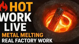 🔴 Morning Duty Live | Iron Melting Work | Daily Work Life