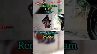 Cat Kaleng Semprot Spray Hi - Temp Cat Tahan Panas Clear Gloss Cara Cat Kaliper Rem Cakram Motor