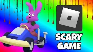 Roblox - “Bunny Racing 64” Killer Wolf Horror Game 