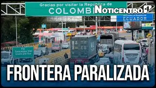 Aranceles desatan bloqueos y alerta económica en frontera Colombia Ecuador | Canal 1 | Noticentro