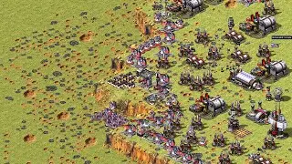Red Alert 2 | SANWELL hill | Extra Hard AI Mod | давай поиграем | 7 на 1