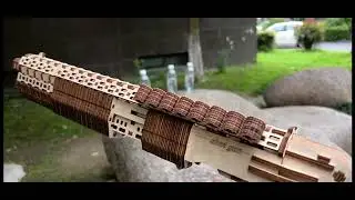 WoodTrick New 3D wooden Mossberg 500 Shotgun