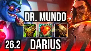 DR. MUNDO vs DARIUS (TOP) | Unsealed Spellbook | EUW Master | 26.2
