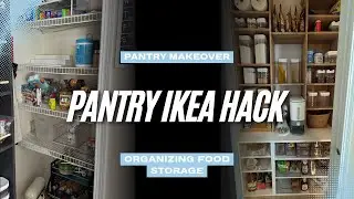 Transform Your Pantry: Functional Organization + IKEA Bookshelf Hack!