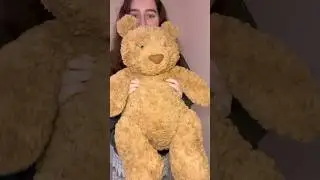 Jellycat bartholomew bear size really big my new teddy bear #jellycat #teddybear #teddy