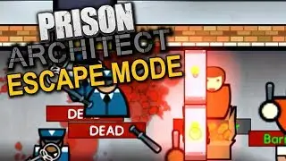 ESCAPING THE TURTLE! | Prison Architect (Escape Mode) #1