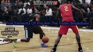 Nba Live 19 Elements Of True Pro-Am / Trailer Breakdown.