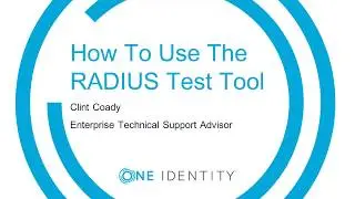 How to use the Radius Test Tool
