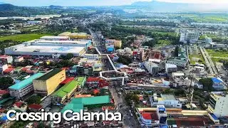 Crossing Calamba (Droned)