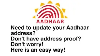 Head of Family (HoF) based Address Update on Aadhaar is NOW POSSIBLE!