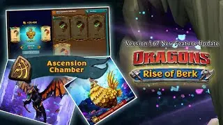 Ascension Chamber &mdash; New Feature Review | Dragons: Rise of Berk - Update Version 1.67