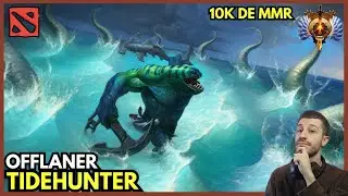 TOP 1 OFFLANER DO PATCH, TIDEHUNTER!!! 10k de MMR... #dota2brasil #dota2