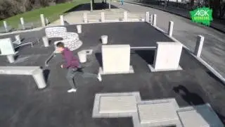 Wie läufst du seitlich zu einem Hindernis? vigozone | Lazy & Dash | Parkour