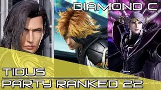 SNEK9 VS THE WORLD! Dissidia Final Fantasy NT (DFFNT) - Tidus Ranked Party Matches 22 [Diamond C]