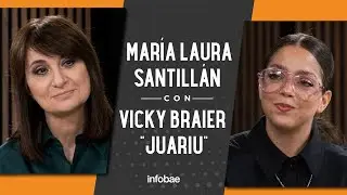 Juariu con María Laura Santillán: 