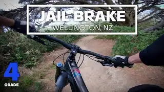 FUN FLOW - Jail Brake Mountain Bike Trail (Grade 4 - Advanced) | Miramar, Wellington