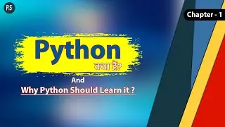 What is Python Programming Language in Hindi/English || History || Features || Why Learn Python?