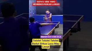 Smash DOT com saja JUST DO IT - SMASH version of Funny Clown Ping Pong Style #pingpong #shortvideo