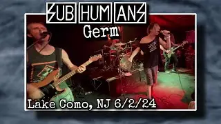 Subhumans &ldquo;Germ&rdquo; @ Salty's Beach Bar- Lake Como, NJ 6/2/24