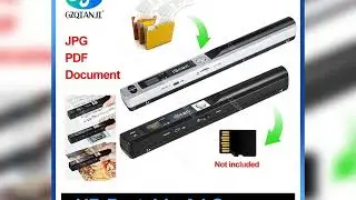 A must-have product!&nbsp;900DPI iScan01 Portable A4 Document Reader Scanner For Contract Books Office