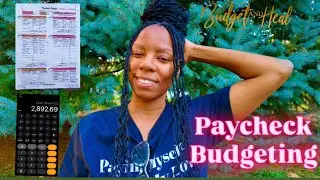 Budget My Last 2 August Paychecks | $2,892.69 | After Getting Out of Debt #budget #financialhealth