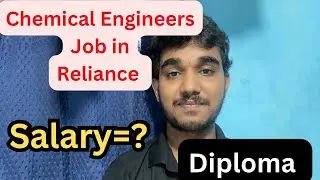 Diploma Chemical Engineering job in Reliance,Salary,Apply Details,and More