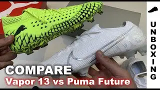 COMPARE : Nike Mercurial Vapor 13 Elite FG vs PUMA Future 4.1 Netfit FG/AG