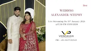 WEDDING CEREMONY || ALEXANDER & STEPHY || 10.01.2026 || Vrindavan Photography ||