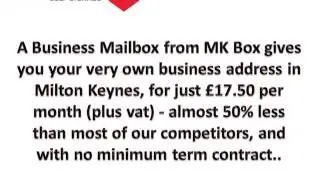Business Mailboxes by Self Storage in Milton Keynes