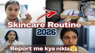 Urine Infection & Viral Nikla 😥|| Skincare Routine 2026 || Daily Vlog||