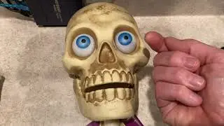 Modify A Home Depot 3FT Animated Dancing Skeleton Part 1